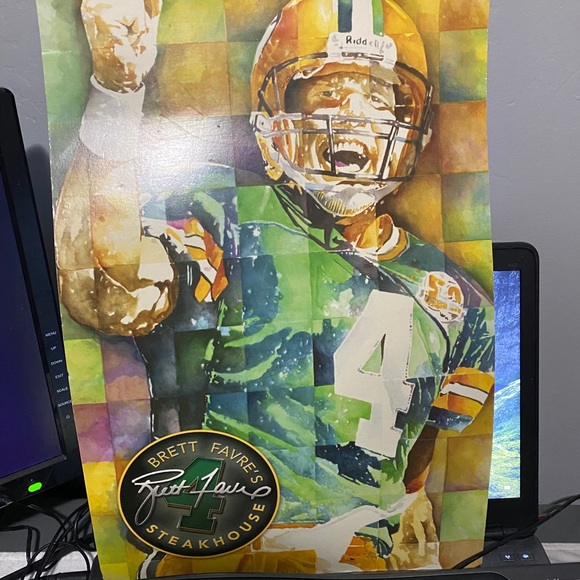 Bret Favre Steakhouse Menu - Picture 1 of 2